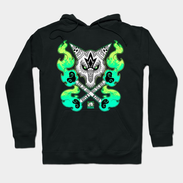 Tribal Skull Hoodie by Darksilvania